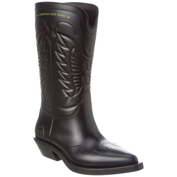 Dior Wind Rubber Boot, Black - Picture 1 of 5